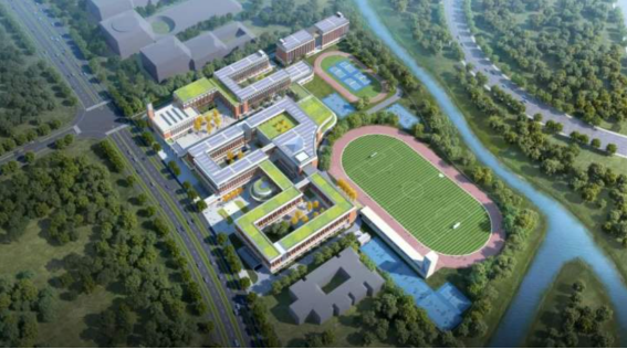 恒馳鋼構(gòu)再添教育新地標(biāo)！成功簽約上海楊浦新江灣城學(xué)校項(xiàng)目